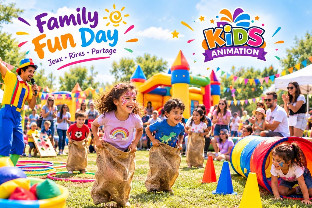 Family Day et fêtes scolaires au Maroc avec Kids Animation