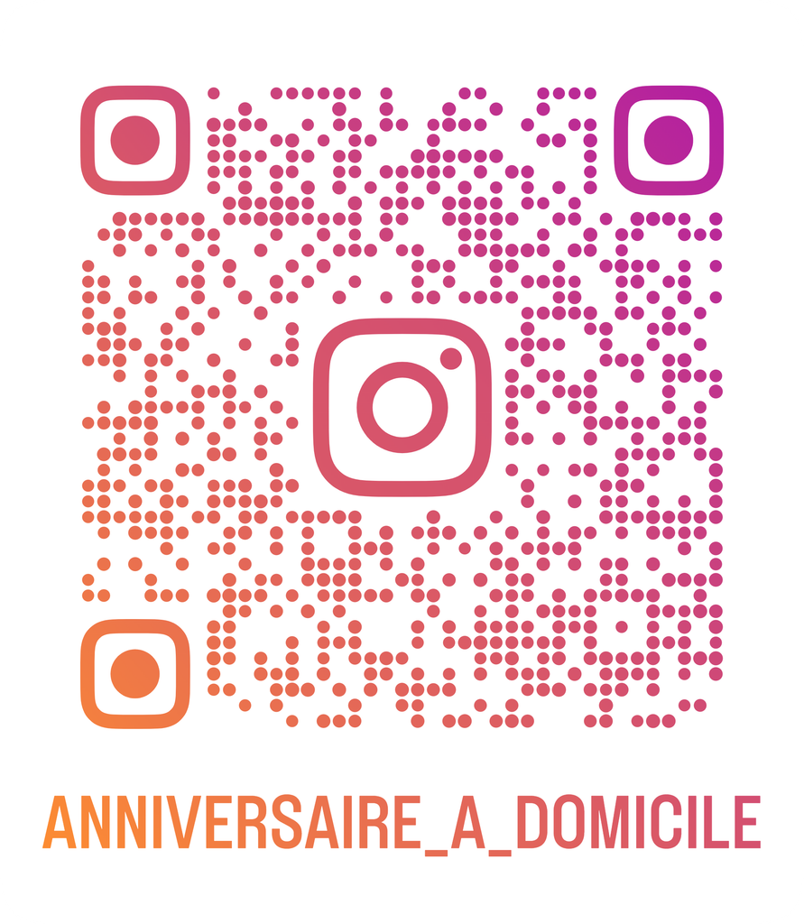 QR code vers le compte Instagram Kids Animation @anniversaire_a_domicile.